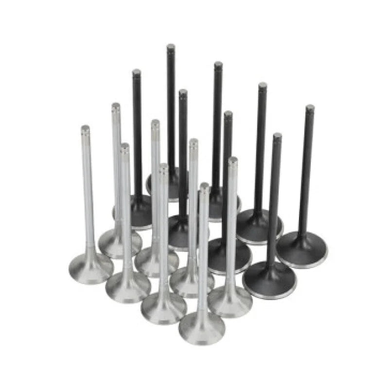 Skunk2 Honda K20C1 Alpha Series Intake & Exhaust Valve Set (Standard Compression) - Side View