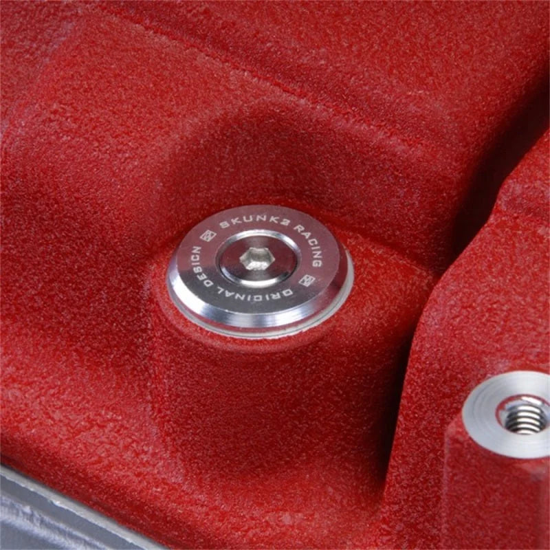 Skunk2 Honda/Acura B-Series VTEC Clear Anodized Low-Profile Valve Cover Hardware - Main Product View