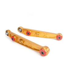 Load image into Gallery viewer, Skunk2 Honda/Acura EG/DC Alpha Series Rear Lower Control Arm Set - Gold - Main Product View