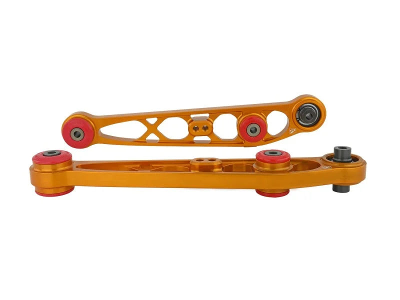 Skunk2 Honda/Acura EG/DC Ultra Series Rear Lower Control Arm Set - Gold - Additional View 5
