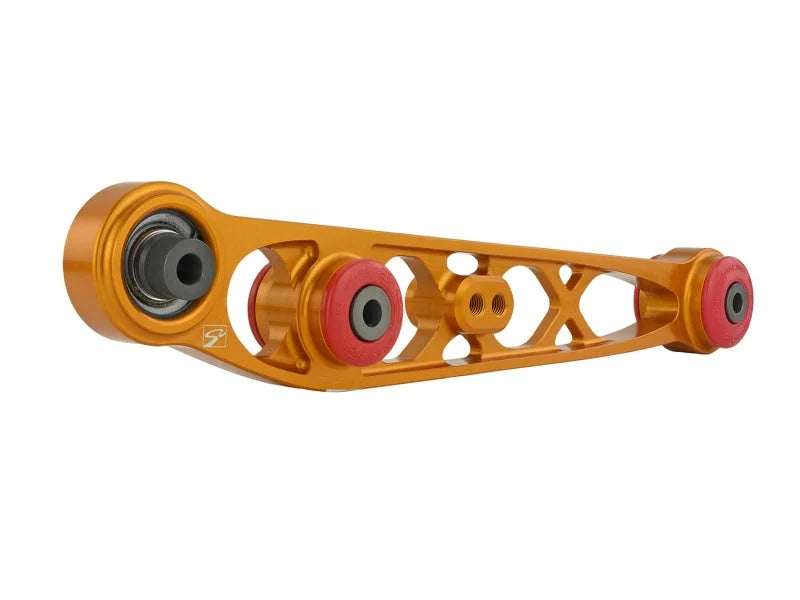 Skunk2 Honda/Acura EG/DC Ultra Series Rear Lower Control Arm Set - Gold - Additional View 6