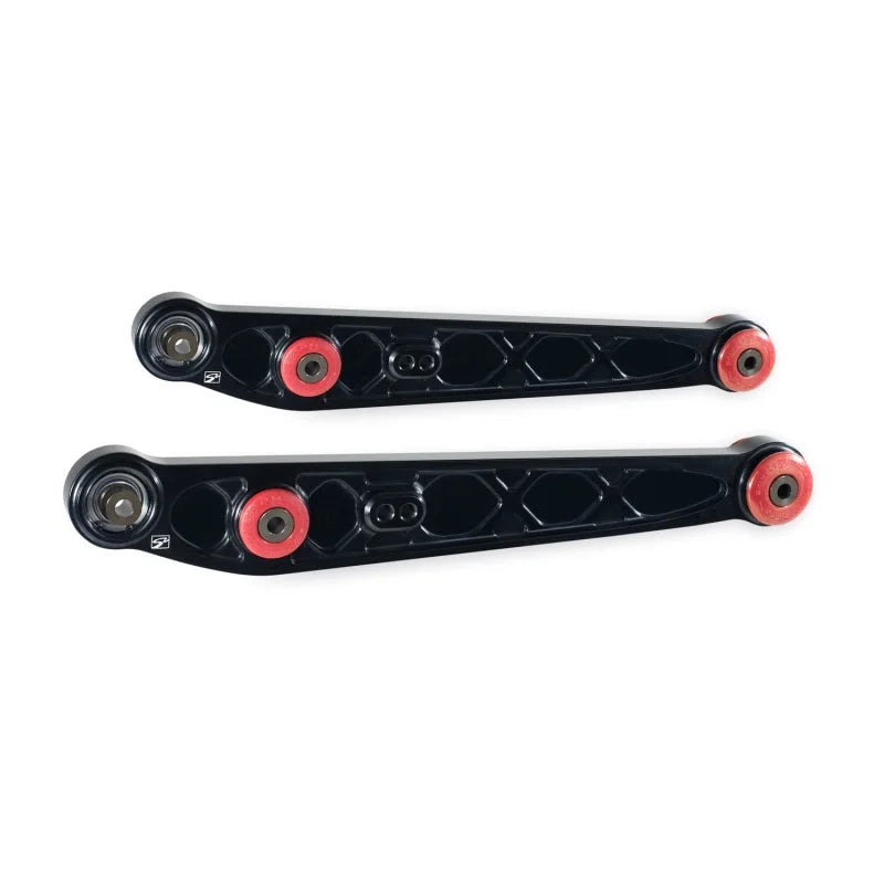 Skunk2 Honda/Acura EK Alpha Series Rear Lower Control Arm Set - Black - Main Product View