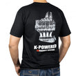 Load image into Gallery viewer, Skunk2 K-Power Tee (Black) - XL - Back View