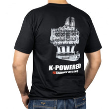 Load image into Gallery viewer, Skunk2 K-Power Tee (Black) - XL - Back View
