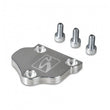Load image into Gallery viewer, Skunk2 K-Series VTEC Clear Anodized Block Off Plate - Side View