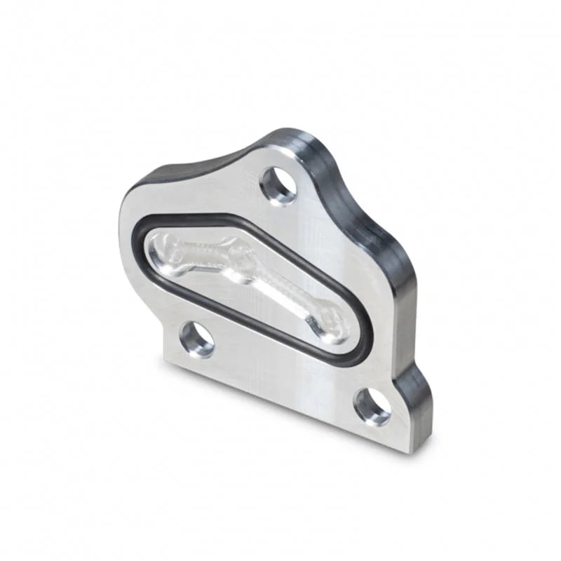 Skunk2 K-Series VTEC Clear Anodized Block Off Plate - Detail View