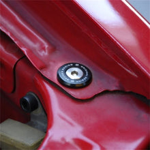 Load image into Gallery viewer, Skunk2 Large Fender Black Anodized Washer Kit (6 Pcs.) - Side View