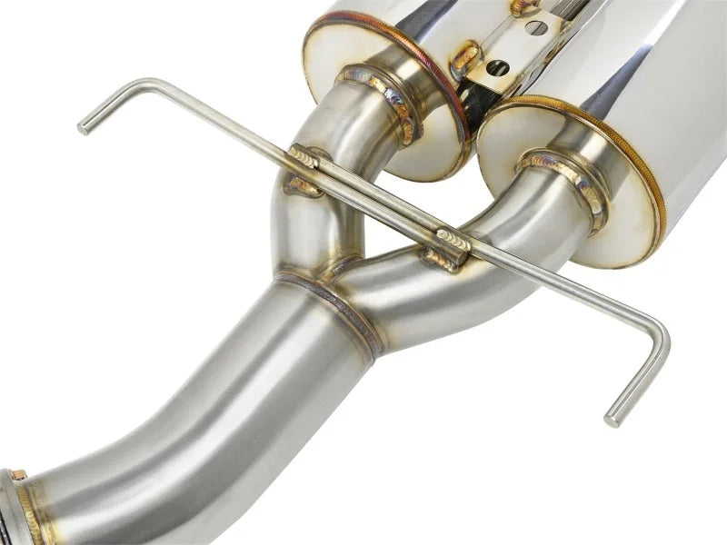 Skunk2 MegaPower RR 17-20 Honda Civic Si Coupe Exhaust System - Installation View