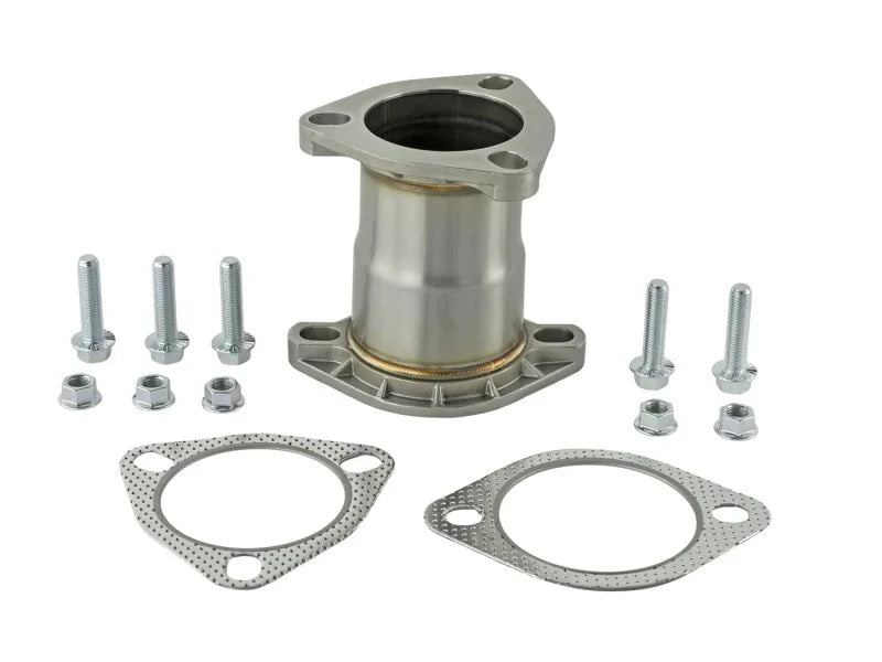 Skunk2 MegaPower RR 92-95 Honda Civic Hatchback 76mm Exhaust System (Fab Work Reqd) - Installation View
