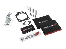 Load image into Gallery viewer, Skunk2 Pro Series 02-06 Acura RSX Type-S 70mm Billet Throttle Body Black Anodized (Race Only) - Installation View