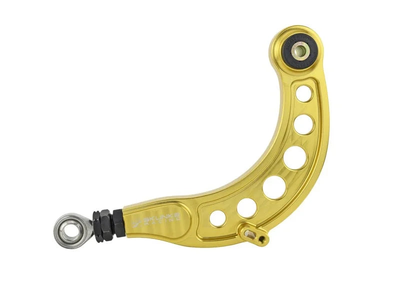 Skunk2 Pro Series 16-20 Honda Civic Gold Anodized Rear Camber Kit - Side View