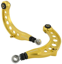 Load image into Gallery viewer, Skunk2 Pro Series 16-20 Honda Civic Gold Anodized Rear Camber Kit - Back View
