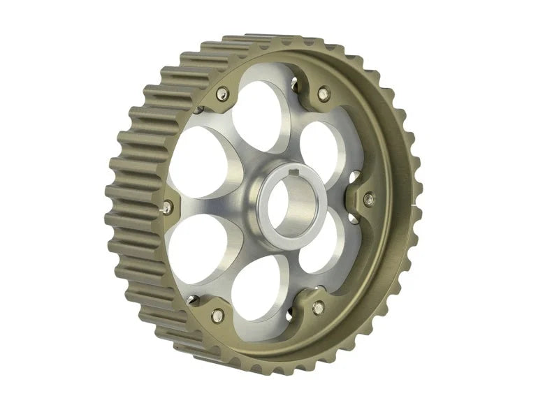Skunk2 Pro-Series 88-95 Honda Civic/CRX/DelSol SOHC 1.5/1.6L (D Series) Cam Gear (Ti Color) - Back View