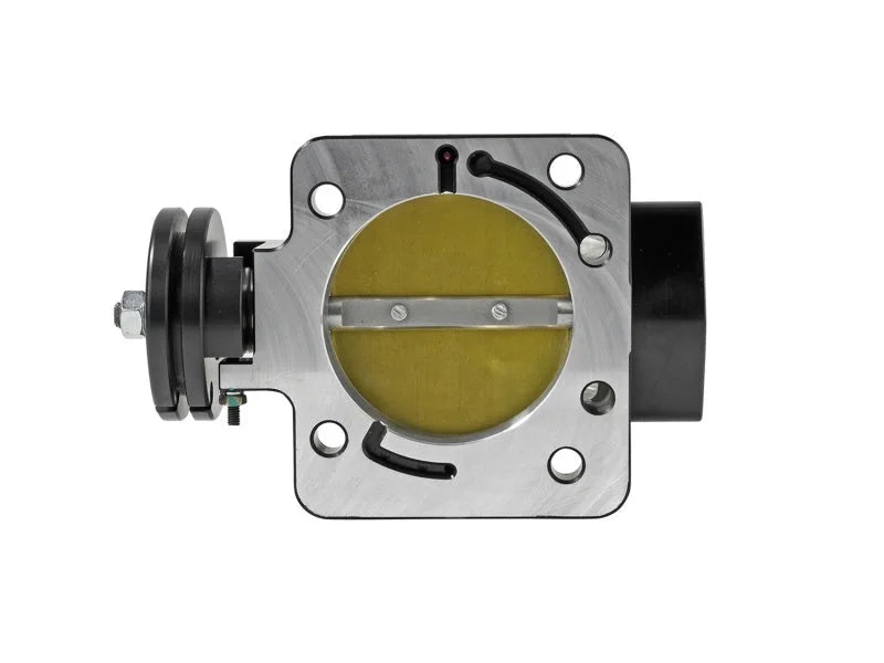 Skunk2 Pro Series Honda/Acura (D/B/H/F Series) 68mm Billet Throttle Body (Black Series) (Race Only) - Back View