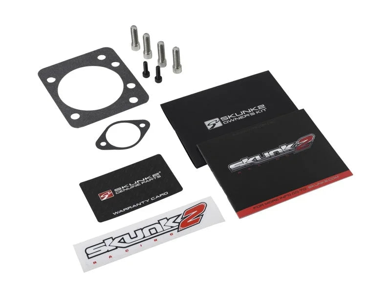Skunk2 Pro Series Honda/Acura (D/B/H/F Series) 70mm Billet Throttle Body (Black Series) (Race Only) - Additional View 5