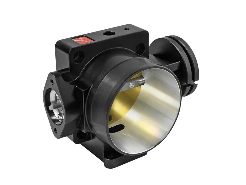 Skunk2 Pro Series Honda/Acura (K Series) 74mm Billet Throttle Body (Black Series) (Race Only) - Installation View