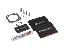 Load image into Gallery viewer, Skunk2 Pro Series Mitsubishi EVO VII/VIII/IX 68mm Billet Throttle Body (Black Series) (Race Only) - Installation View
