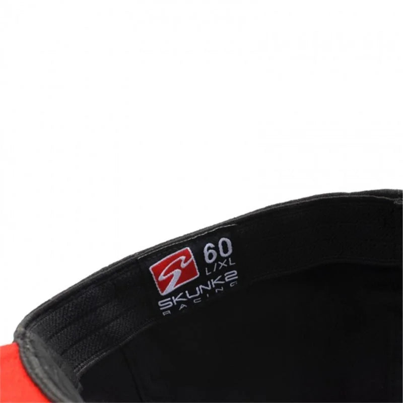 Skunk2 Team Baseball Cap Racetrack Logo (Black) - L/XL - Additional View 5