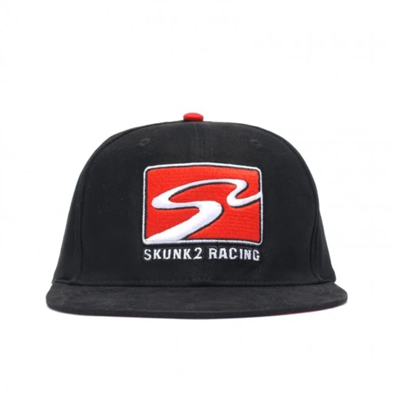 Skunk2 Team Baseball Cap Racetrack Logo (Black) - L/XL - Additional View 7