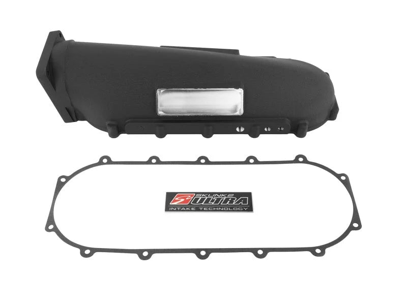 Skunk2 Ultra Race K Series Side Feed Plenum Kit - 3.5L Vol 90mm Inlet 5.0 Ford T / Body Bolt Pattern - Side View