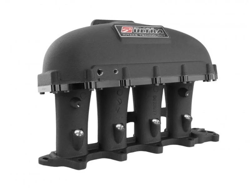 Skunk2 Ultra Race Series Centerfeed (B16A/B - B17A - B18C) 5.0L Black Intake Manifold - Back View