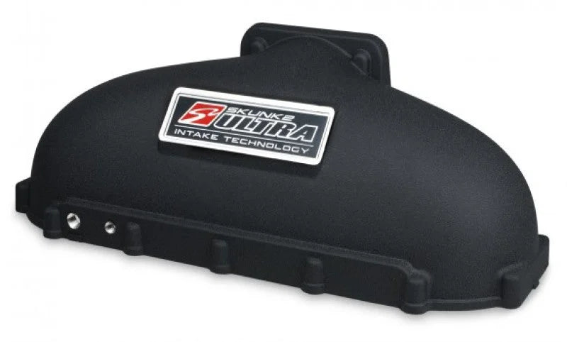 Skunk2 Ultra Race Series Centerfeed Plenum - Black - Side View