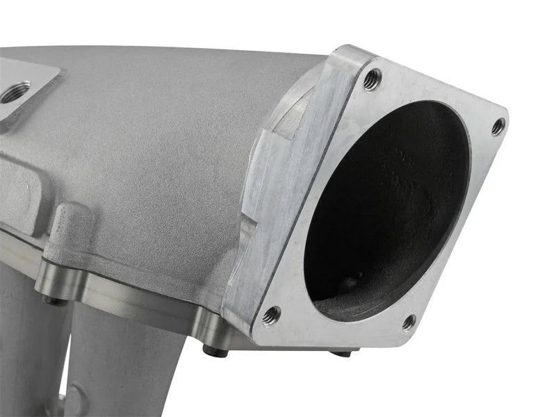 Skunk2 Ultra Series D Series Race Intake Manifold - 3.5L Silver Manifold - Back View