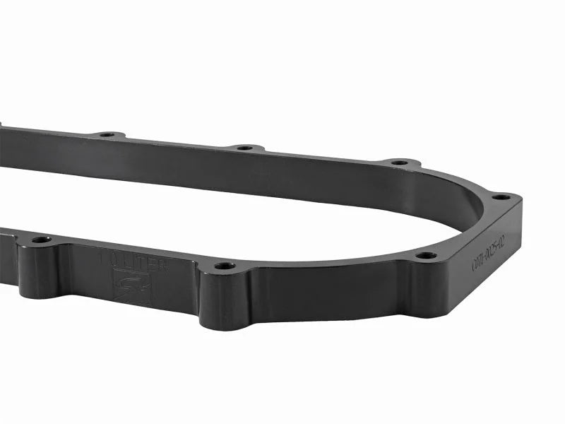 Skunk2 Ultra Series Honda/Acura Black RACE Intake Manifold 1 Liter Spacer (Inc Gasket & Hardware) - Side View