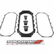Load image into Gallery viewer, Skunk2 Ultra Series Honda/Acura (RACE) Intake Manifold 2 Liter Spacer (Inc Gasket &amp; Hardware) Black - Installation View