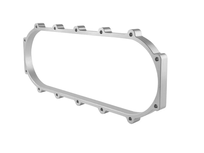 Skunk2 Ultra Series Honda/Acura Silver RACE Intake Manifold 1 Liter Spacer (Inc Gasket & Hardware) - Back View