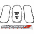 Load image into Gallery viewer, Skunk2 Ultra Series Honda/Acura Silver Street Intake Manifold .5 Liter Spacer - Side View