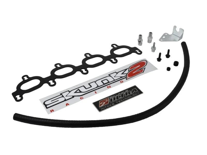 Skunk2 Ultra Series Intake Manifold Mazda Miata NA/NB 1.8L - Silver - Side View