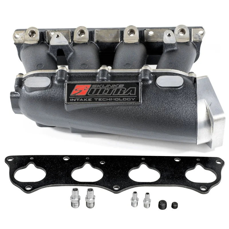 Skunk2 Ultra Series Street K20A/A2/A3 K24 Engines Intake Manifold - Black - Main Product View