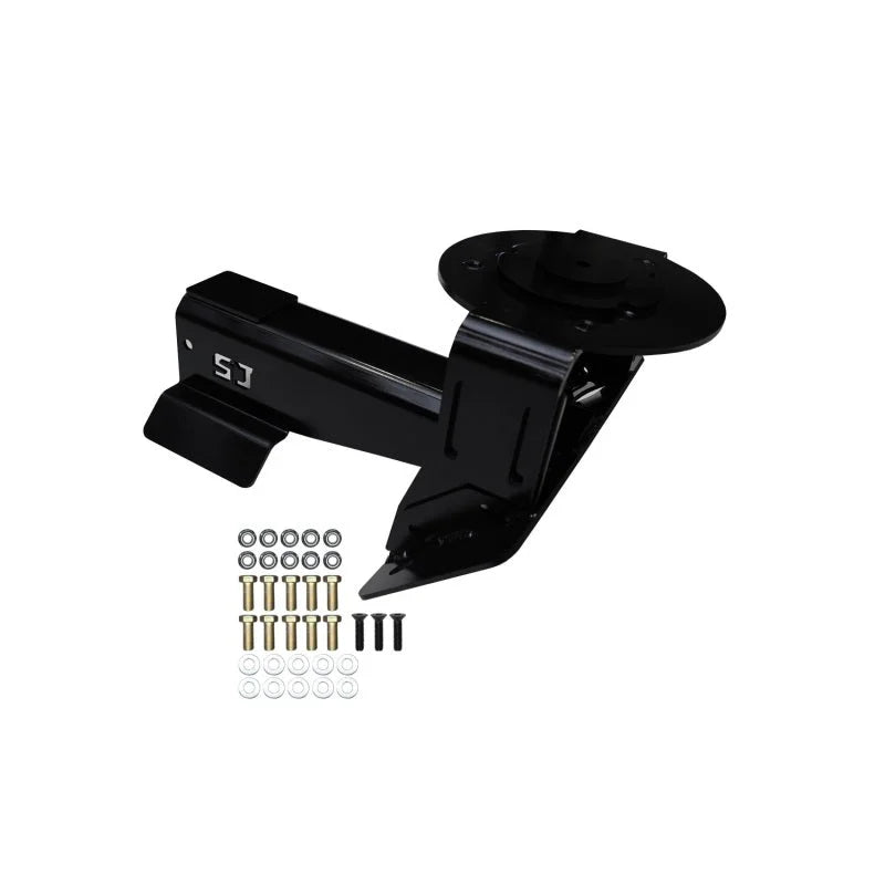 Skyjacker 07-18 Jeep Wrangler JK Spare Tire Carrier Kit W/ Adjustable Brackets - Main Product View