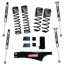 Load image into Gallery viewer, Skyjacker 2007-2018 Jeep Wrangler JK 2 Door 4WD Long Travel 2in-2.5in Lift Kit w/M95 Monotube Shocks - Side View
