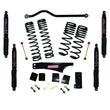 Load image into Gallery viewer, Skyjacker 2007-2018 Jeep Wrangler JK 2 Door 4WD Long Travel 3.5in-4in Lift Kit w/Black Max Shocks