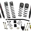 Load image into Gallery viewer, Skyjacker 2018 Jeep Wrangler Rubicon (JL) 2DR 3.5in Suspension Lift Kit w/Black Max Shocks