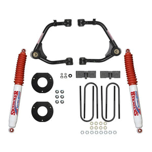 Skyjacker 3.5 in. Suspension Lift Kit With Nitro 8000 Shocks fits 2025 Chevrolet Silverado 1500 Custom / 2025 GMC Sierra 1...
