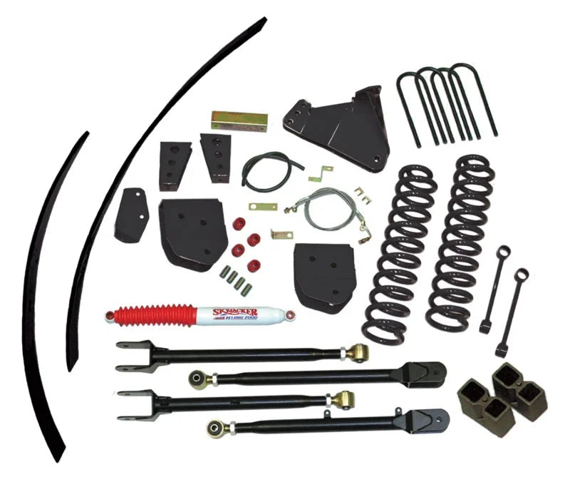 Skyjacker 8.5"KIT,05>F250 4WD W/DIESL - Side View