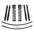 Load image into Gallery viewer, Skyjacker Jeep XJ 3in FR Dual Rate Long Coil Suspension Lift LKit w/RR Add-A-Leafs/Black Max Shocks