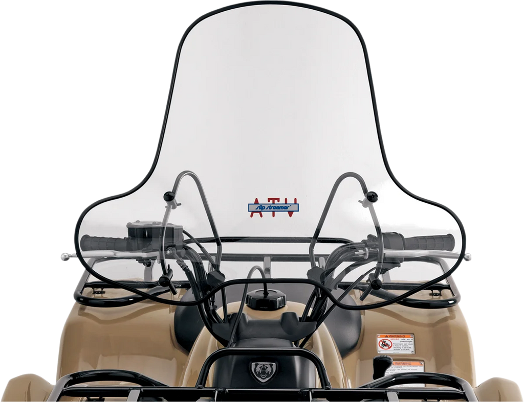 Slipstreamer ATV Windshield - High Headlight - Side View
