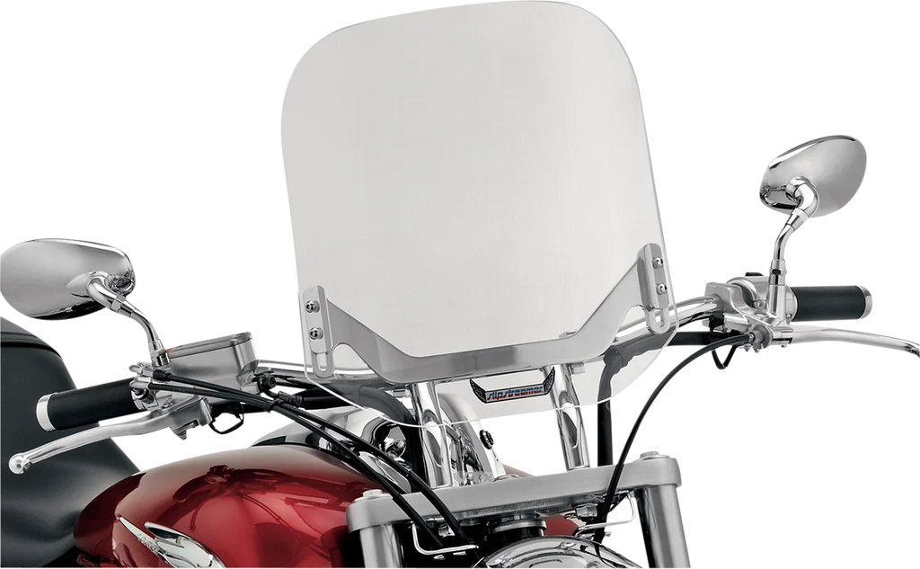 Slipstreamer Batwing Windshield - 15" - Clear - Side View