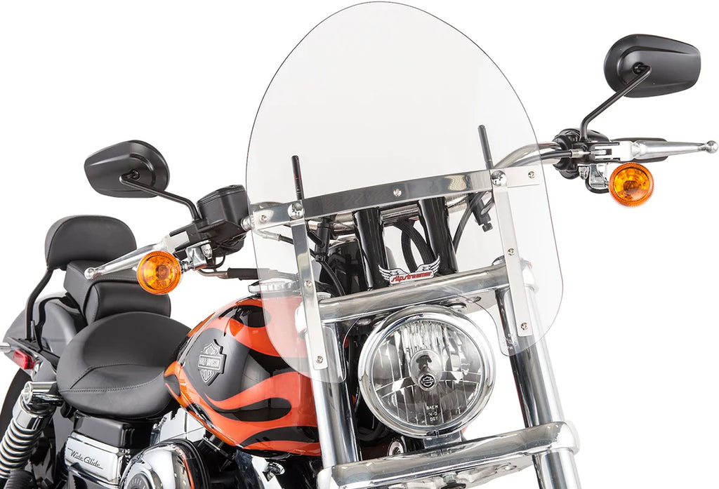 Slipstreamer Mini Police Windshield - Clear - Detail View