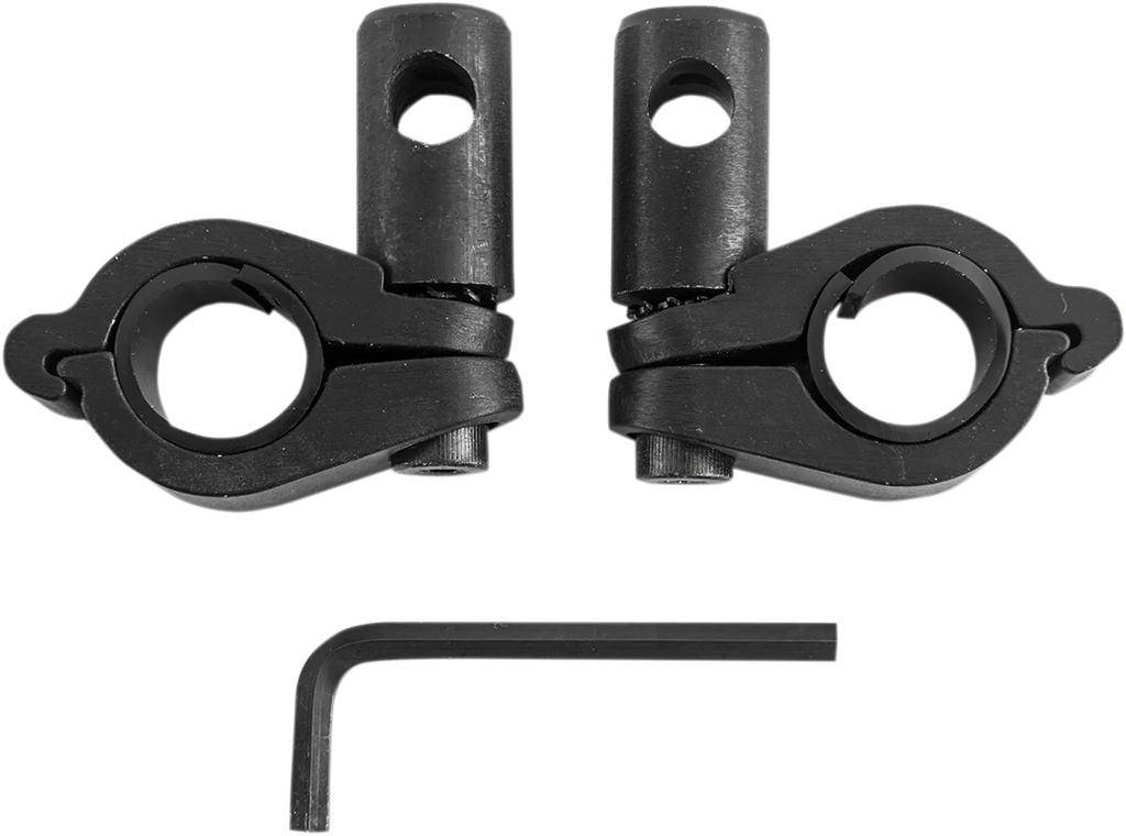 Slipstreamer Round Bar Clamp Kit - 1.25" - Side View