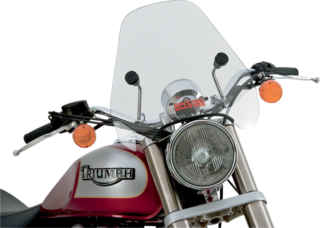 Slipstreamer S-06 Windshield - 15" - Clear - Side View