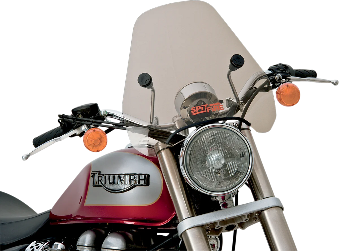 Slipstreamer S-06 Windshield - 15" - Tint - Side View