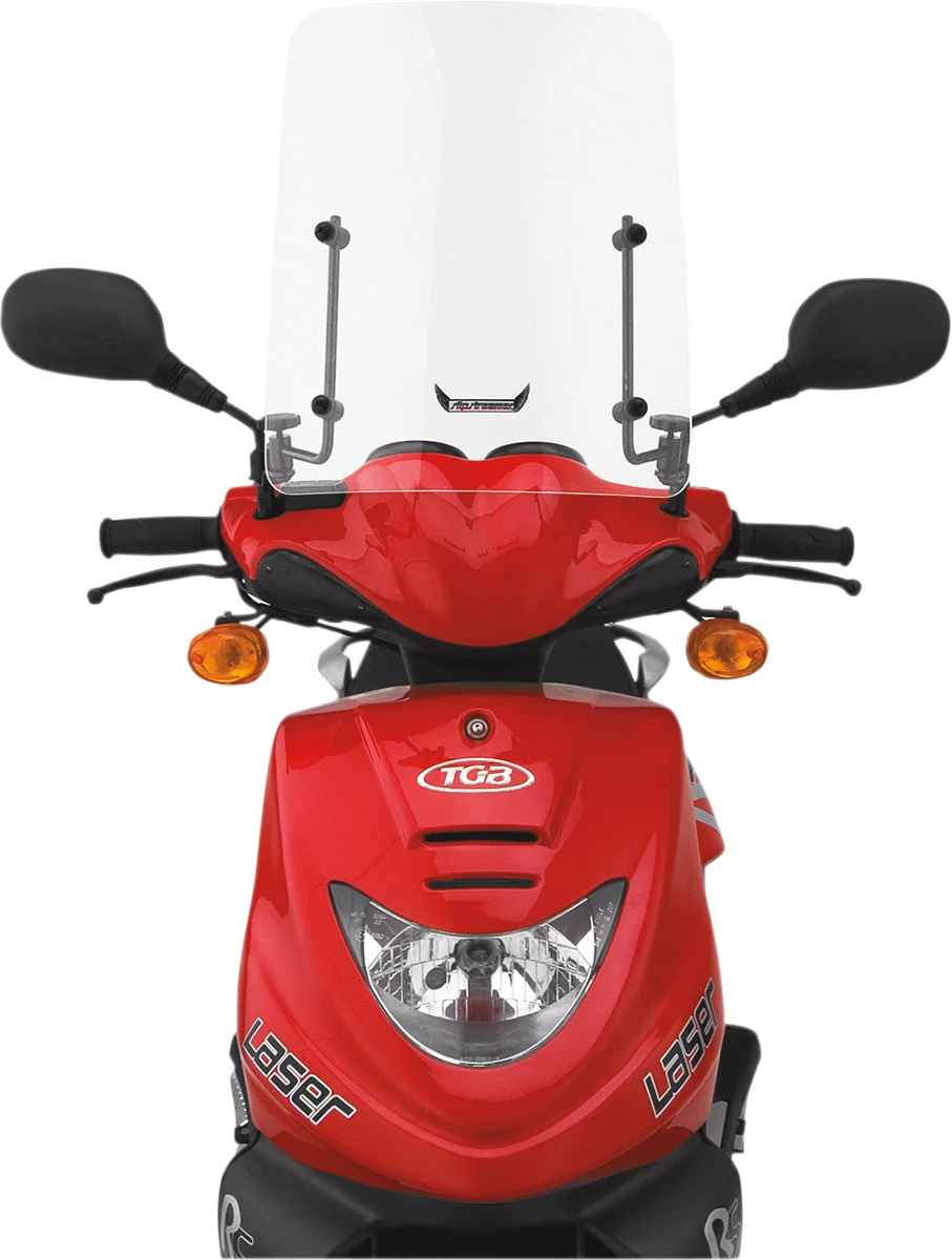 Slipstreamer Scoot Windshield - 30 - Side View