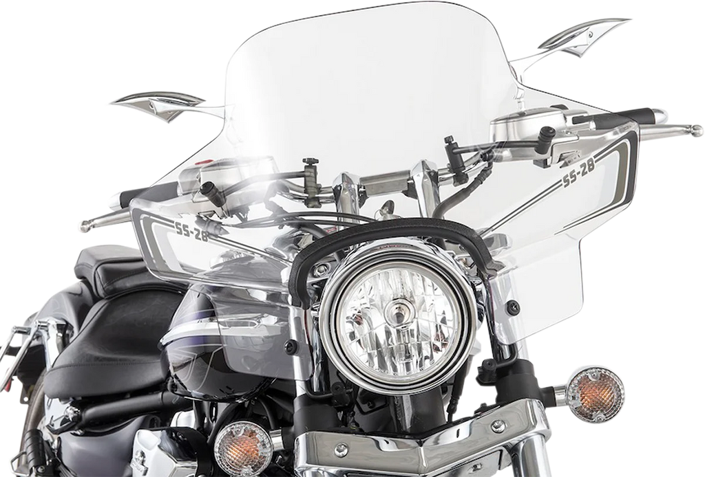 Slipstreamer Sport Fairing Windshield - Clear - Detail View