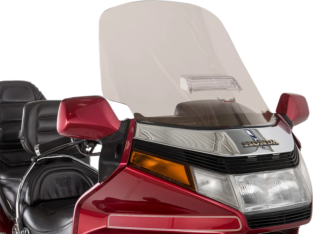Slipstreamer Sport Touring Windshield - 34" - Smoke - Vented - GL1500 - Side View