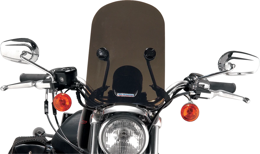 Slipstreamer Tombstone Windshield - 14" - Tinted - Side View